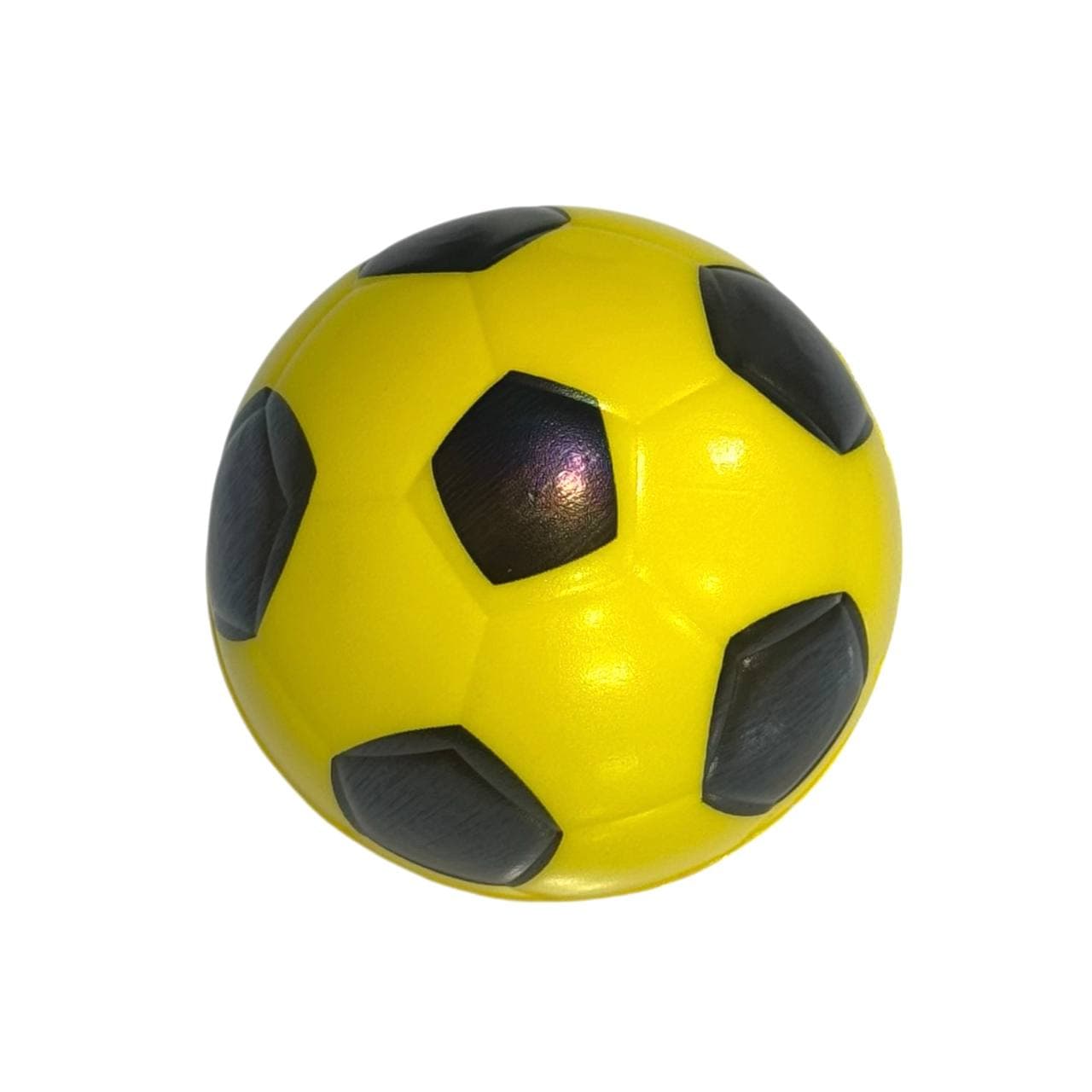 توپ اسفنجی فوتبال رنگ زرد