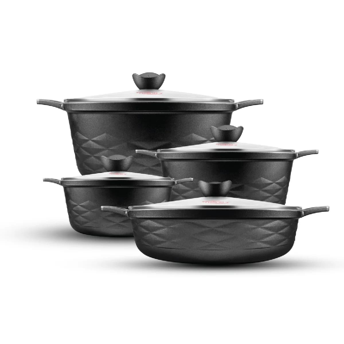 سرویس قابلمه گرانیتی نالینو مدل الیتا Elita (8 پارچه)