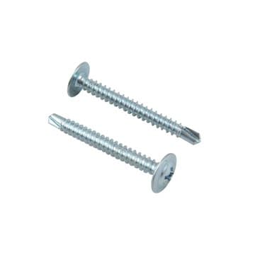 پیچ نوک مته ( سرمته ) سرگرد ( عدسی ) 1/2-1*8 واشردار طول 4 سانتی متر همرو Hamro