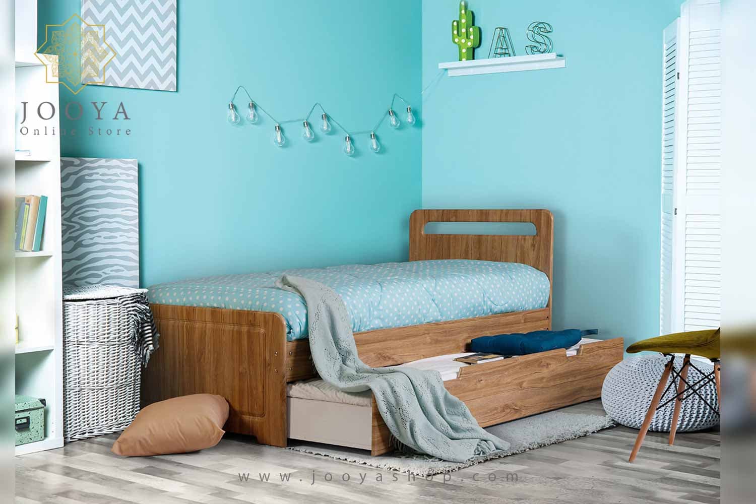 تخت خواب مهمان و میزبان رَسپینا مدل BM303