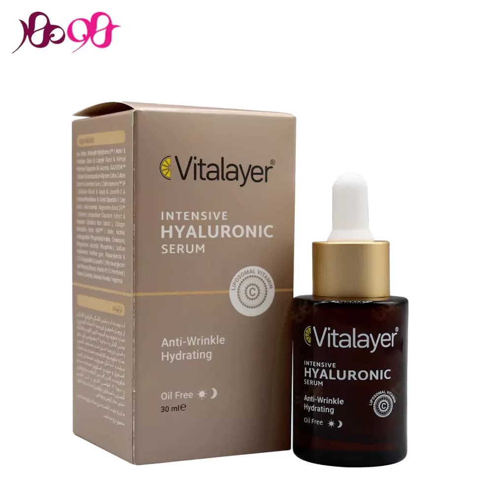 سرم هیالورونیک اسید ویتالیر کاهش دهنده علائم پیری 30ml