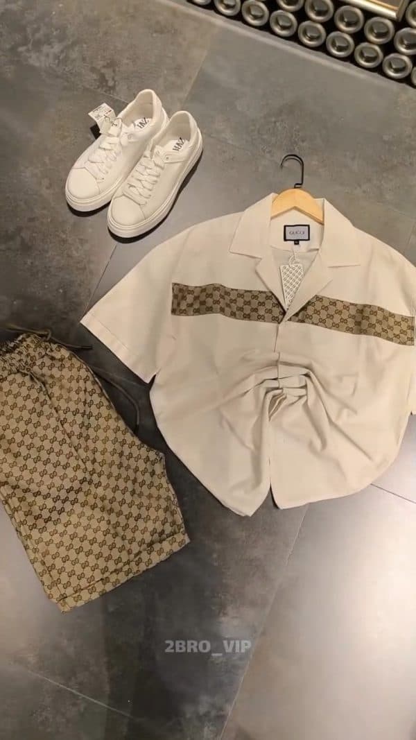 تیشرت شلوارک مردانه مدل نیکولاس