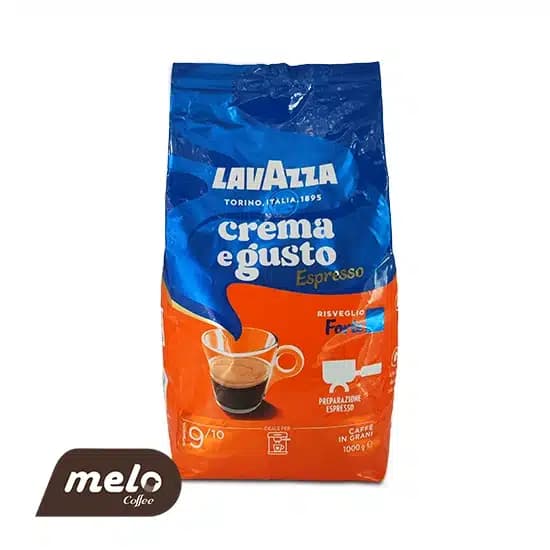 دانه قهوه لاوازا مدل گوستو فورته Gusto Forte