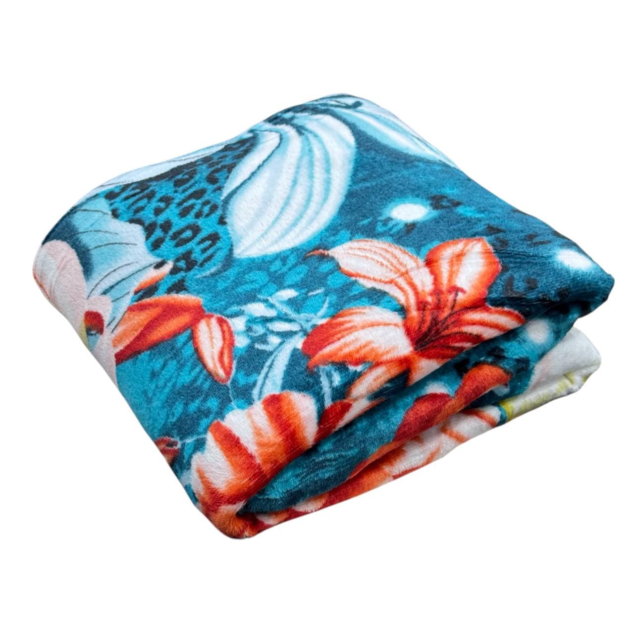 پتو مسافرتی دونفره گلدار کد ۵