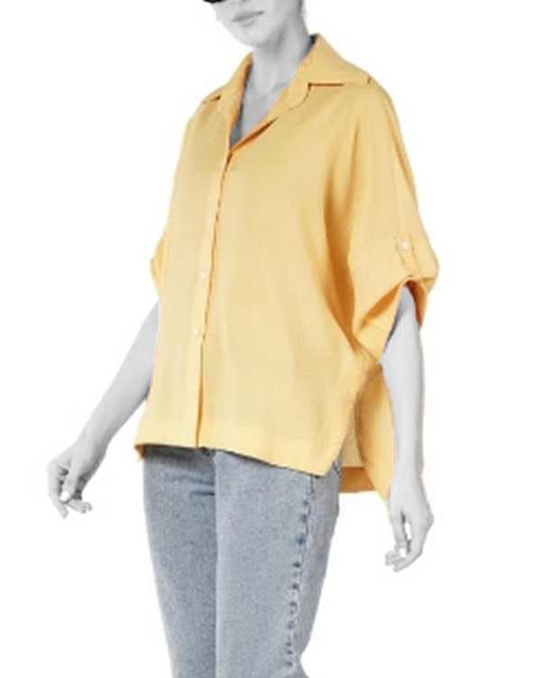 تونیک زنانه زرد تولیکا Tulika کد 33089