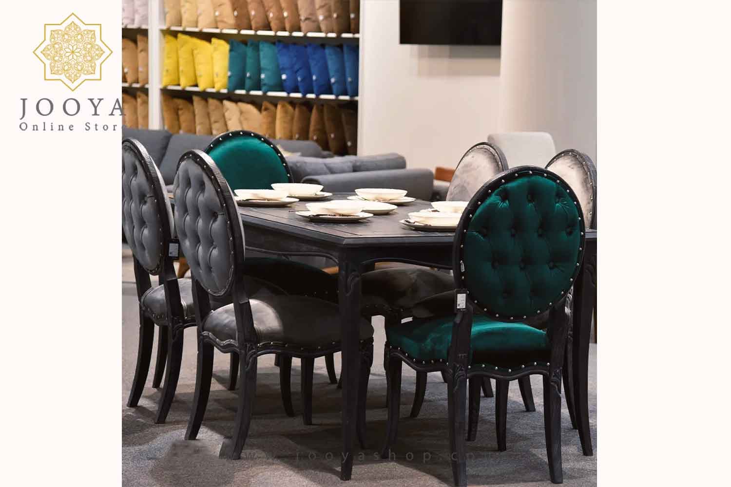 ست نهارخوری 6 نفره نئوکلاسیک لاپند