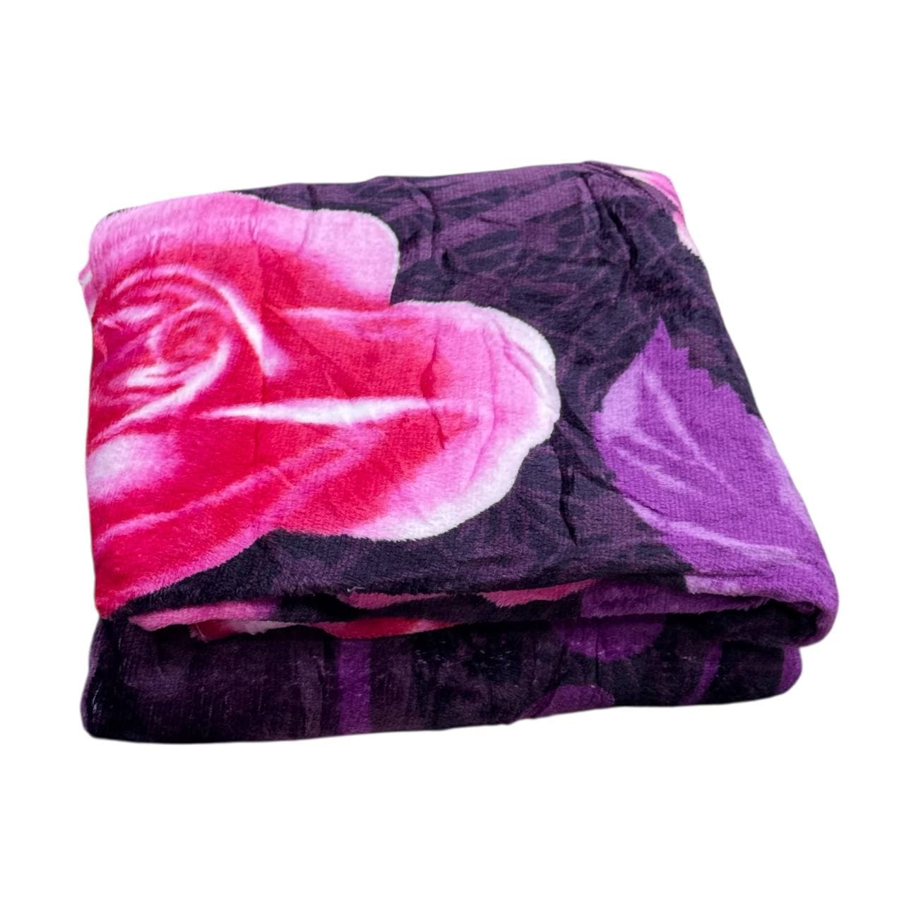 پتو مسافرتی دونفره طرح گل درشت کد ۸