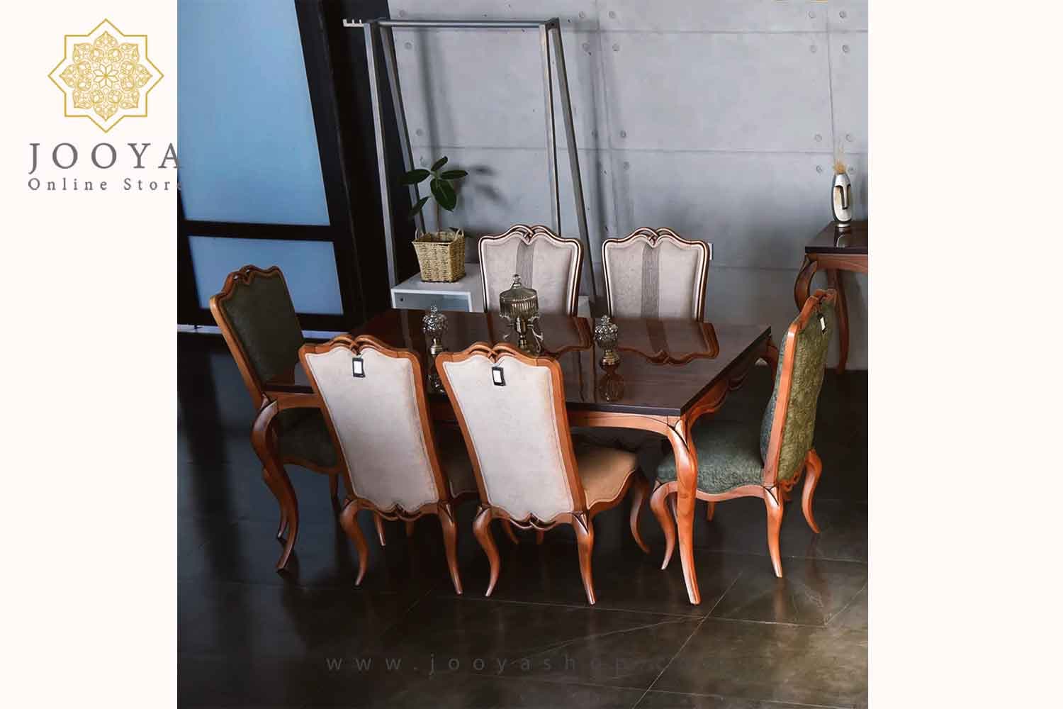 ست نهارخوری شش نفره کلاسیک لیونا