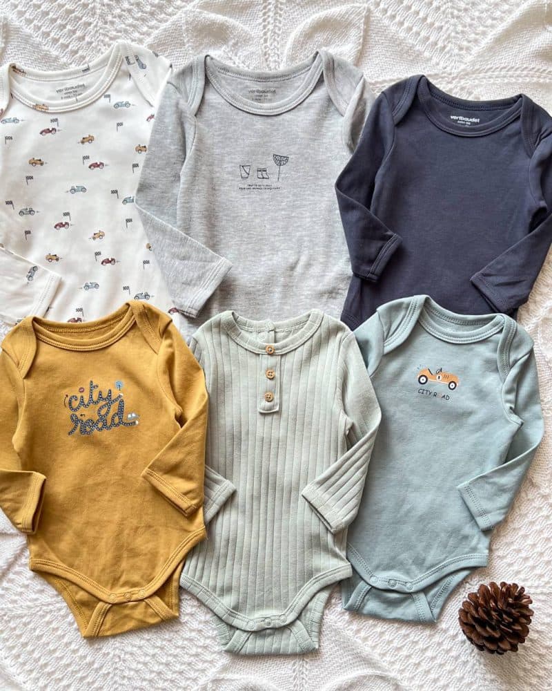 بادی نخی و‌ کبریتی ماشین و ساده vertbaudet