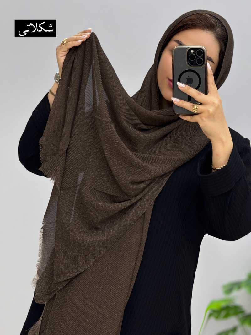 شال پلیسه فلور کد 206501