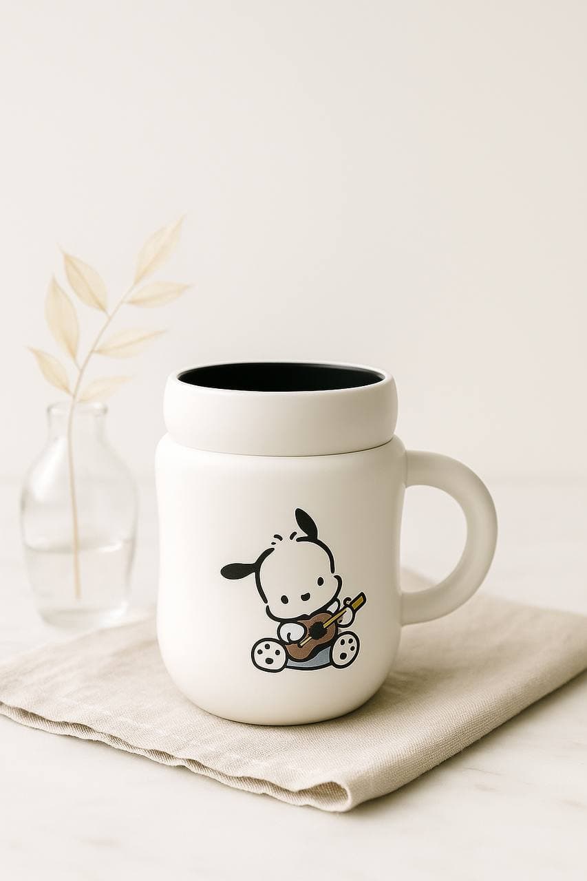 ماگ سرامیکی درب آیینه ای