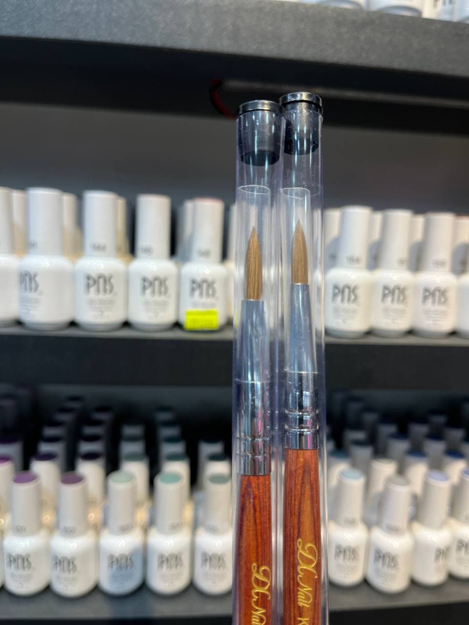 قلم کاشت ناخن اشکی موی طبیعی سایز 10 (DC Nail) کولین اسکای Kolinsky