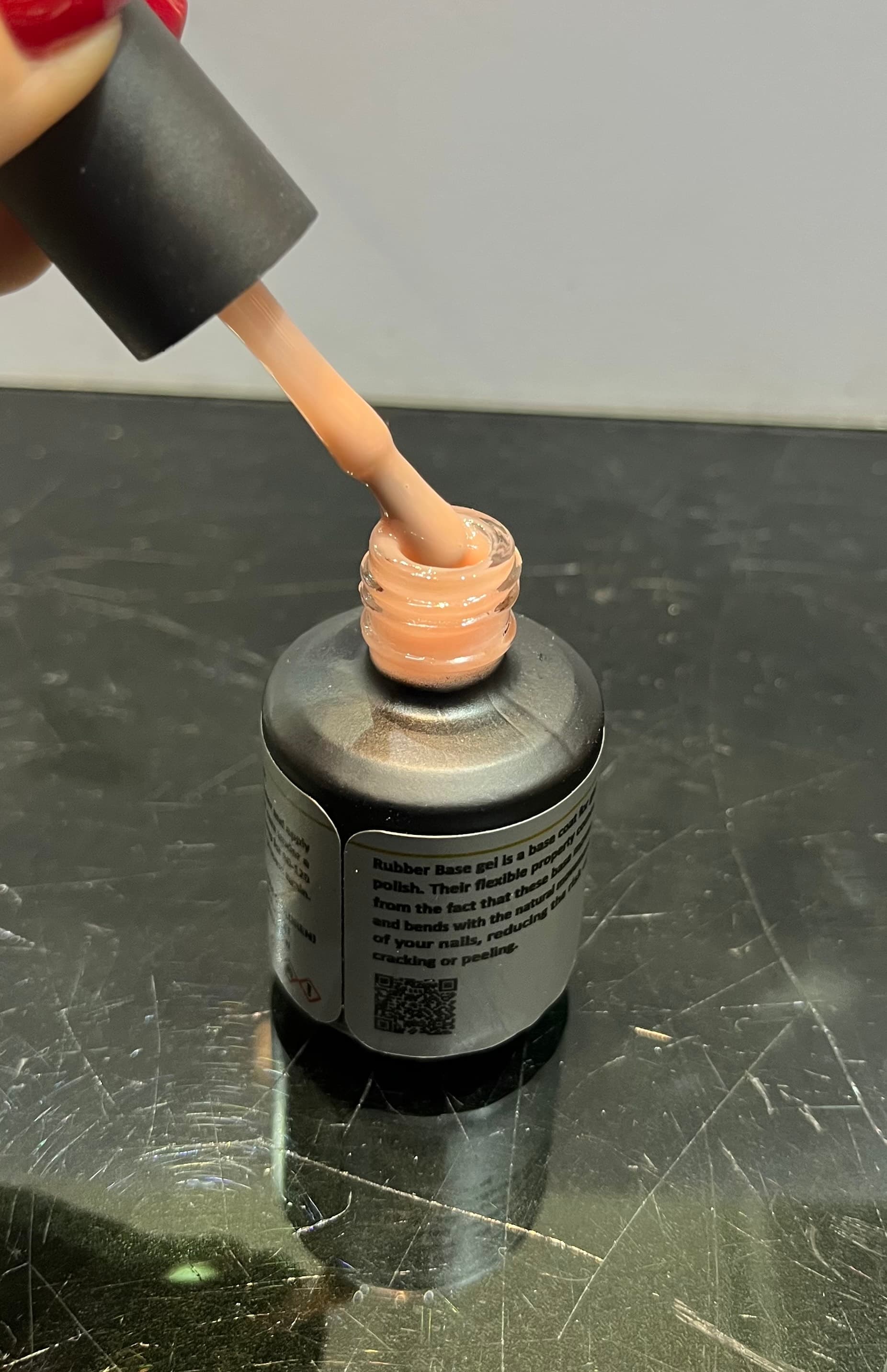 رابر بیس ناخن لمینت 15 میل پرسیکا PERSICA رنگ صورتی