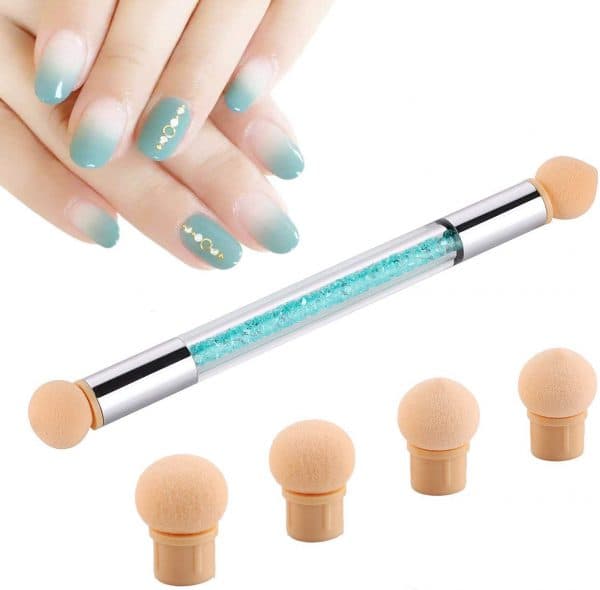 قلم اسفنجی آمبره ابری توپی طراحی ناخن Professional Nails