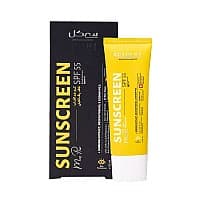 کرم ضد آفتاب SPF55 آقایان فاقد رنگ سی گل حجم 50 میلی لیتر