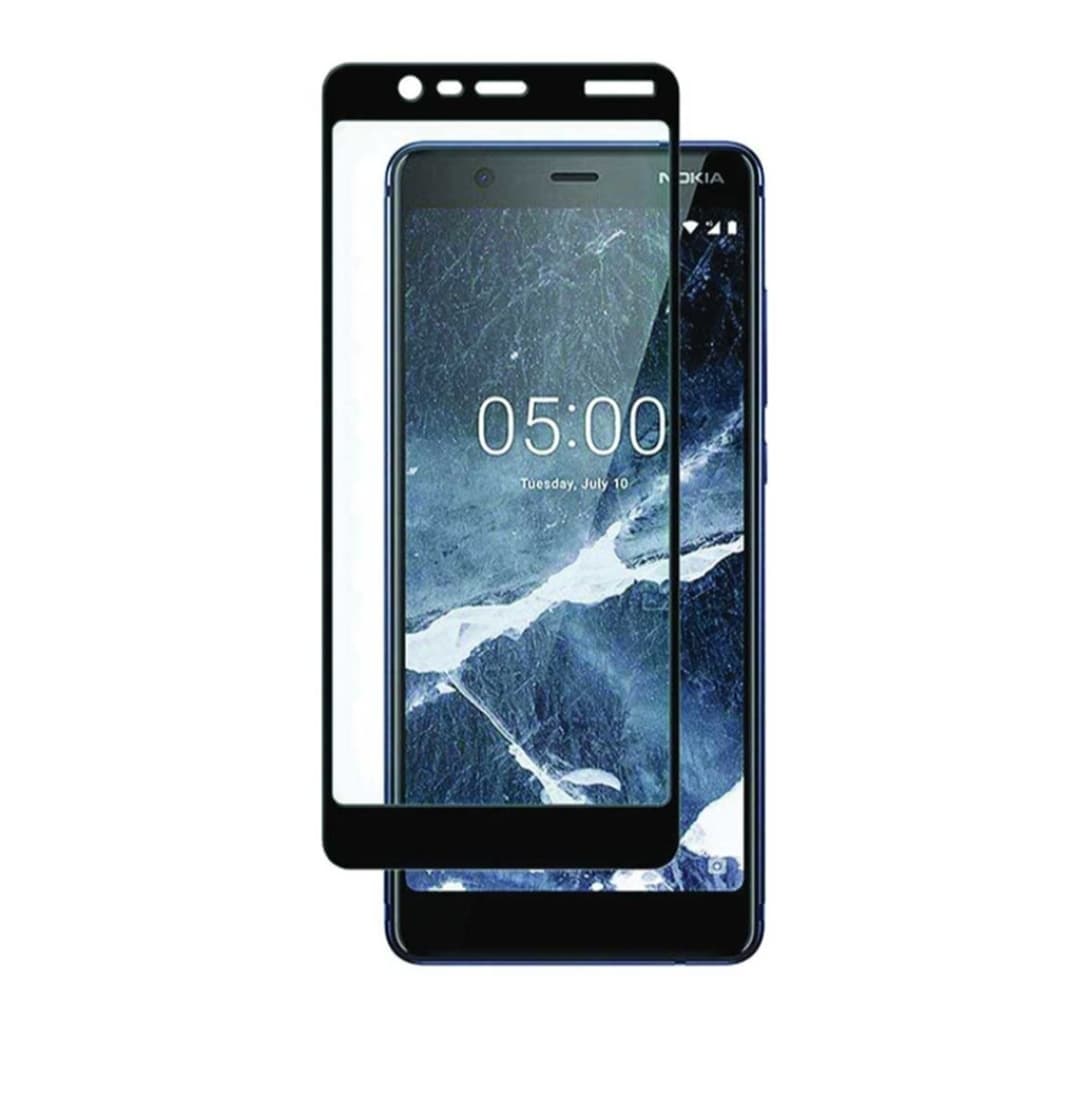 گلس تمام صفحه فول چسب نوکیا 5.1