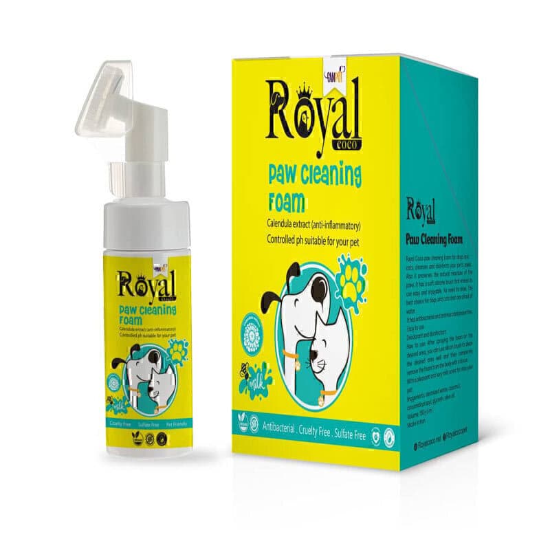 فوم پنجه شور مخصوص سگ و گربه رویال کوکو حجم 150 میلی لیتر