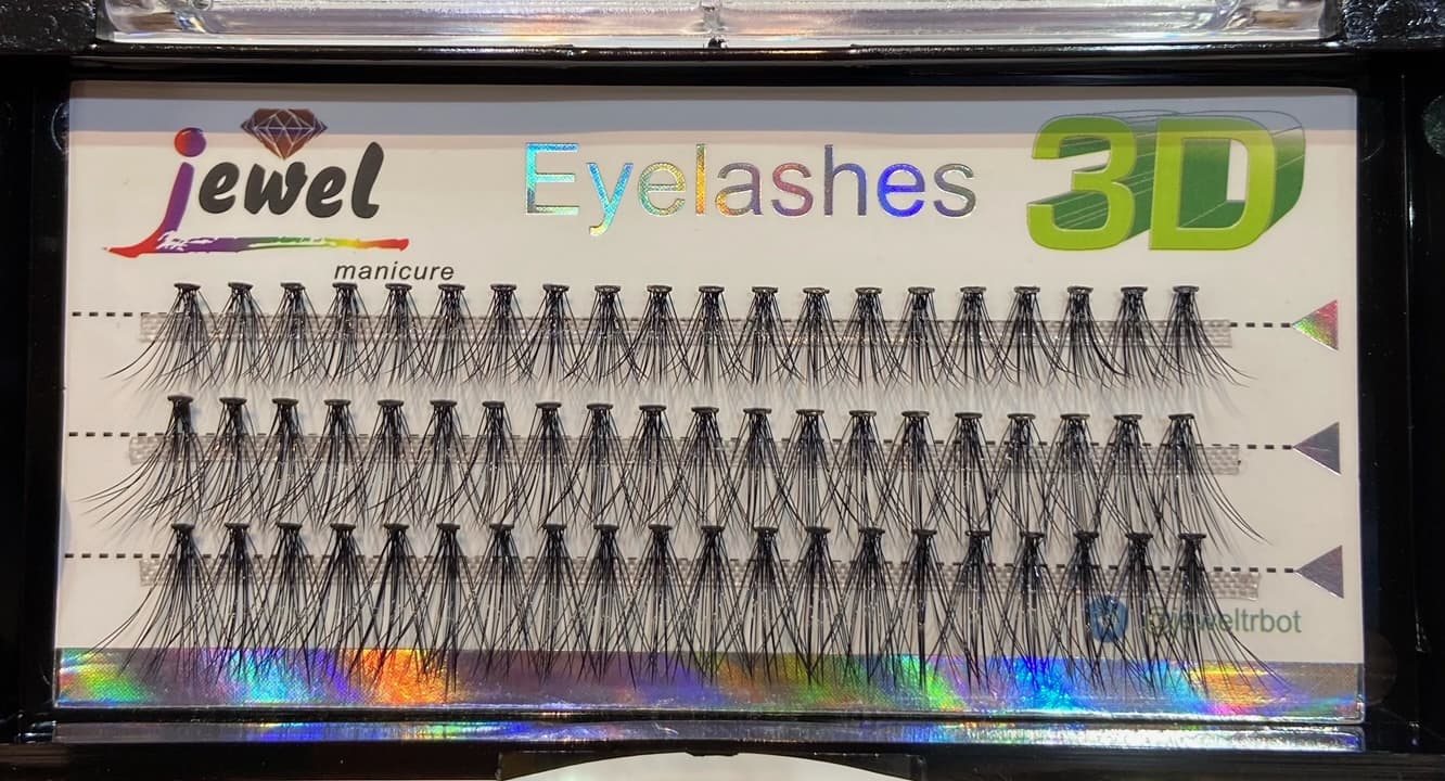 مژه مصنوعی تکی سه بعدی جول سری GE-1520 مدل MIX