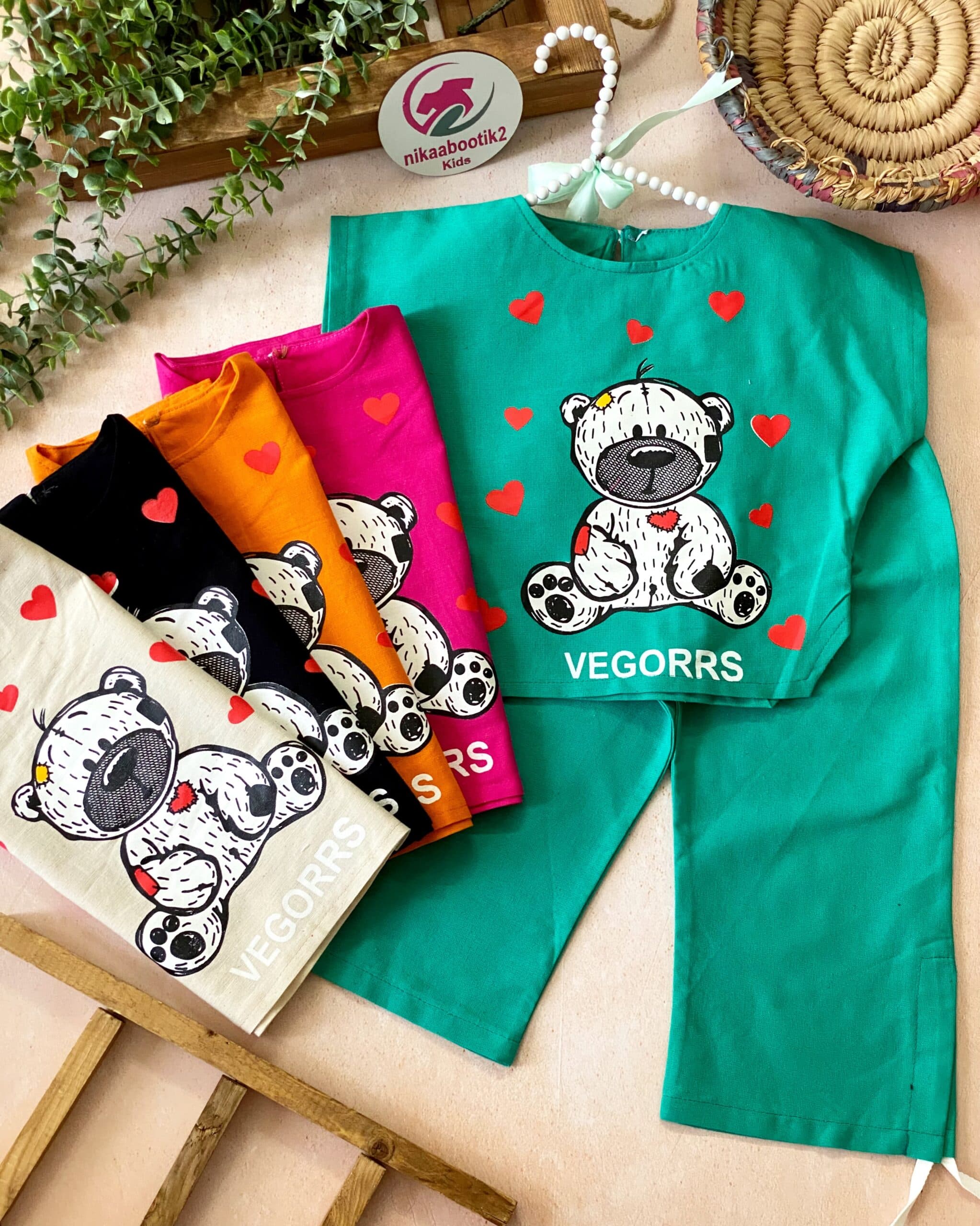 کراپ شلوار خرس کوکی