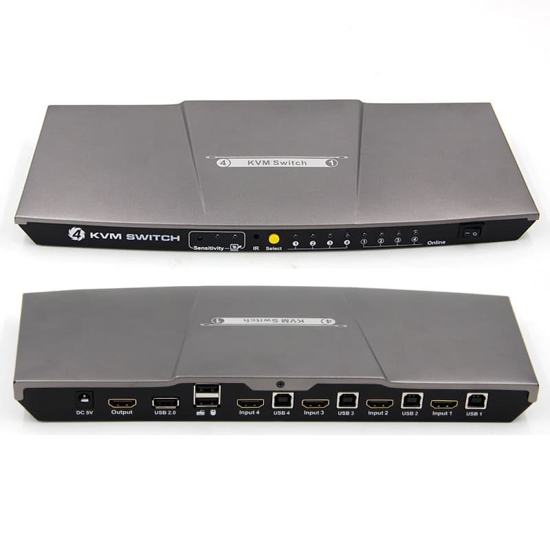 سوئیچ 4 پورت KVM لایمستون مدل LimeStone LS-HK41