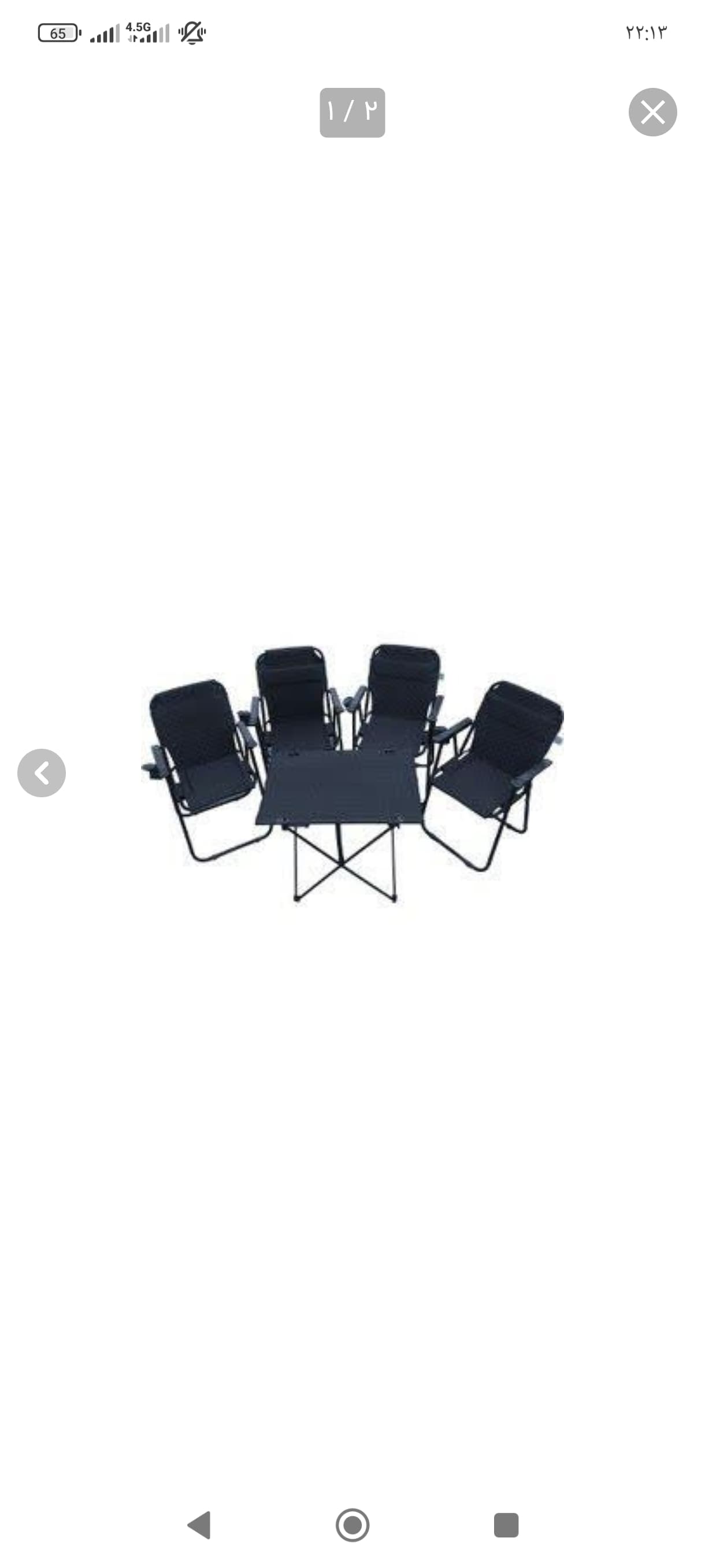 ست 4 نفره میز و صندلی