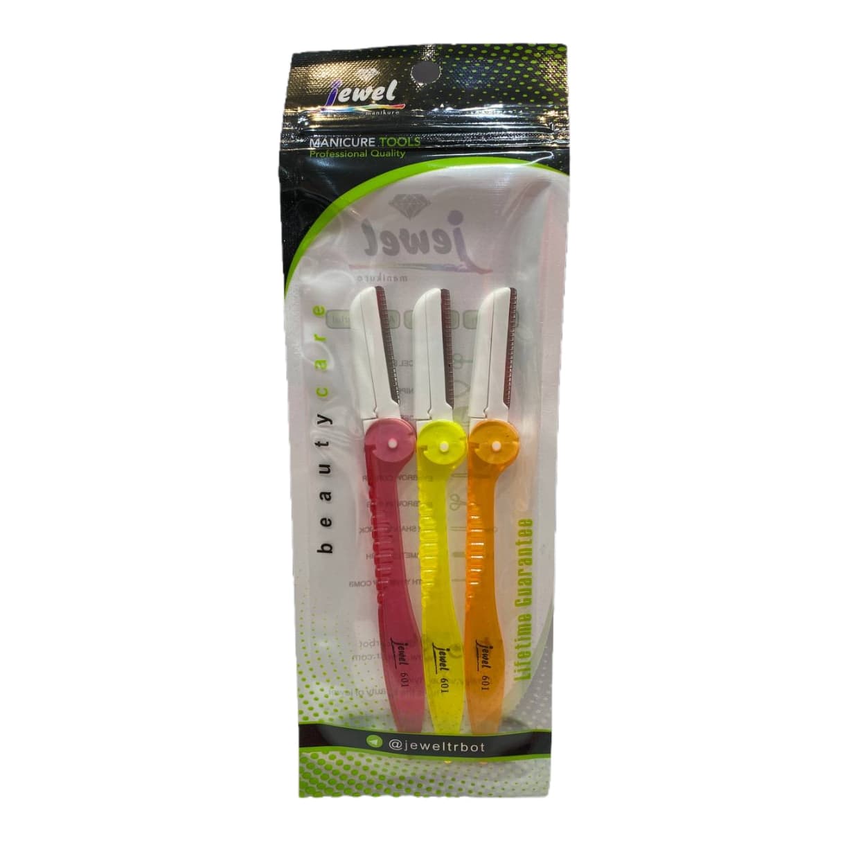 تیغ ابرو کریستالی 3 عددی جول jewel مدل GR_601