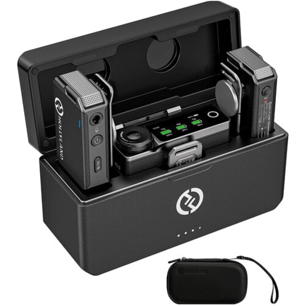 میکروفون یقه ای بی سیم Hollyland Lark Max Duo Wireless Microphone