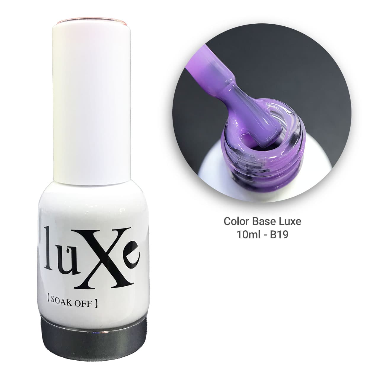 لاک ژل بیس فرنچ Luxe لوکسی 10 میل کد B19