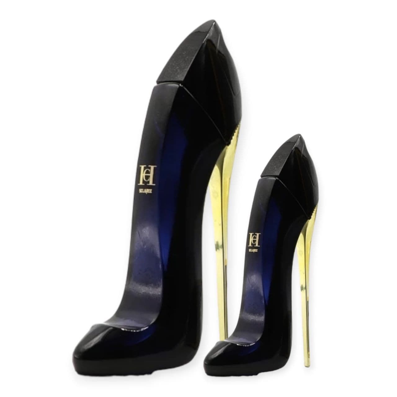 ادوپرفیوم بزرگ و مینیاتوری زنانه اسکلاره SCLAREE مدل گودگرل حجم 80 و 30 میلی لیتر