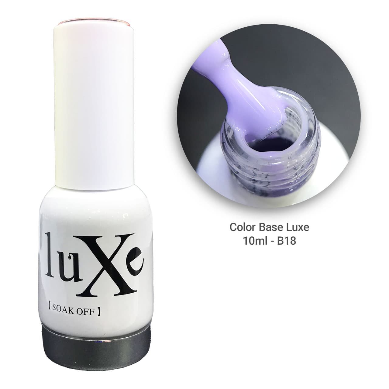لاک ژل بیس فرنچ Luxe لوکسی 10 میل کد B18