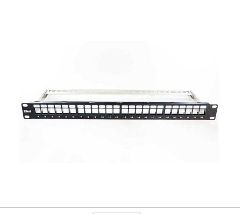 پچ پنل 24 پورت Cat6 STP کی نت بدون کیستون مدل K-NPULS024