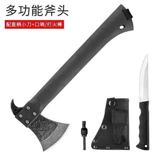 تبر چند کاره گربر چاقودار چخماق و سوت مدل 3239-5