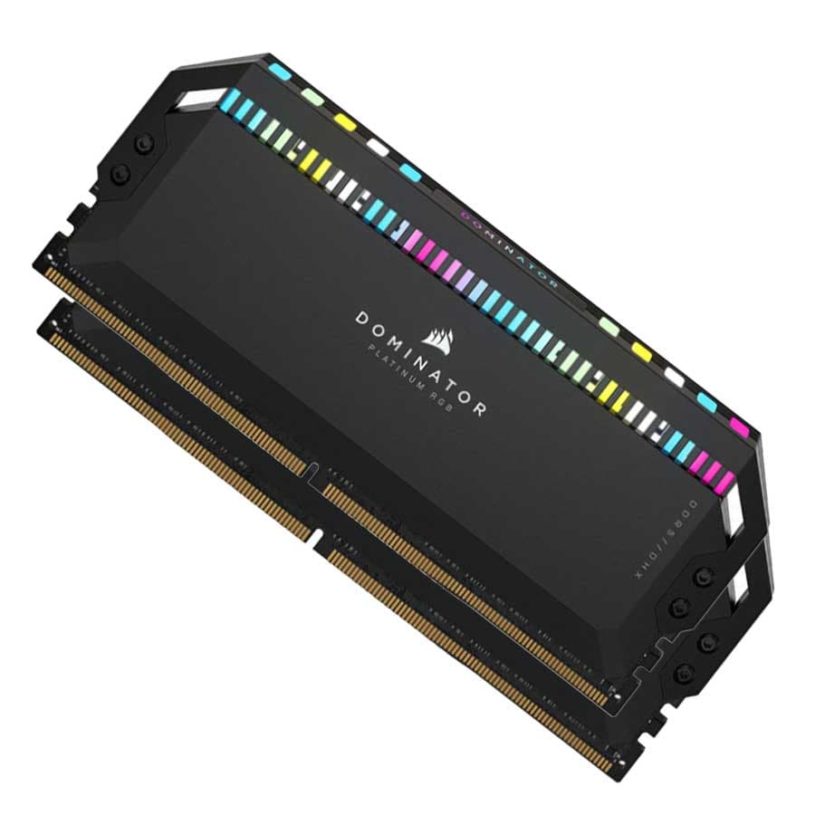 رم کورسیر مدل DOMINATOR PLATINUM RGB 64GB Dual 5600MHz CL40 DDR5