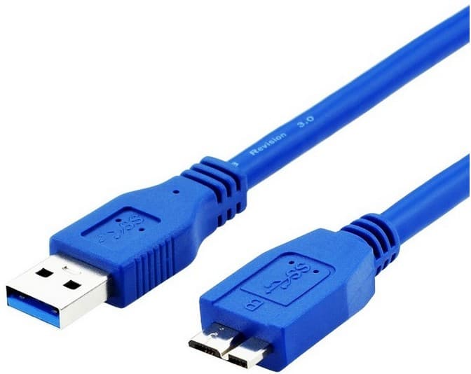 کابل هارد USB3.0 کی نت مدل K-CUAMHDD10 به طول 1 متر