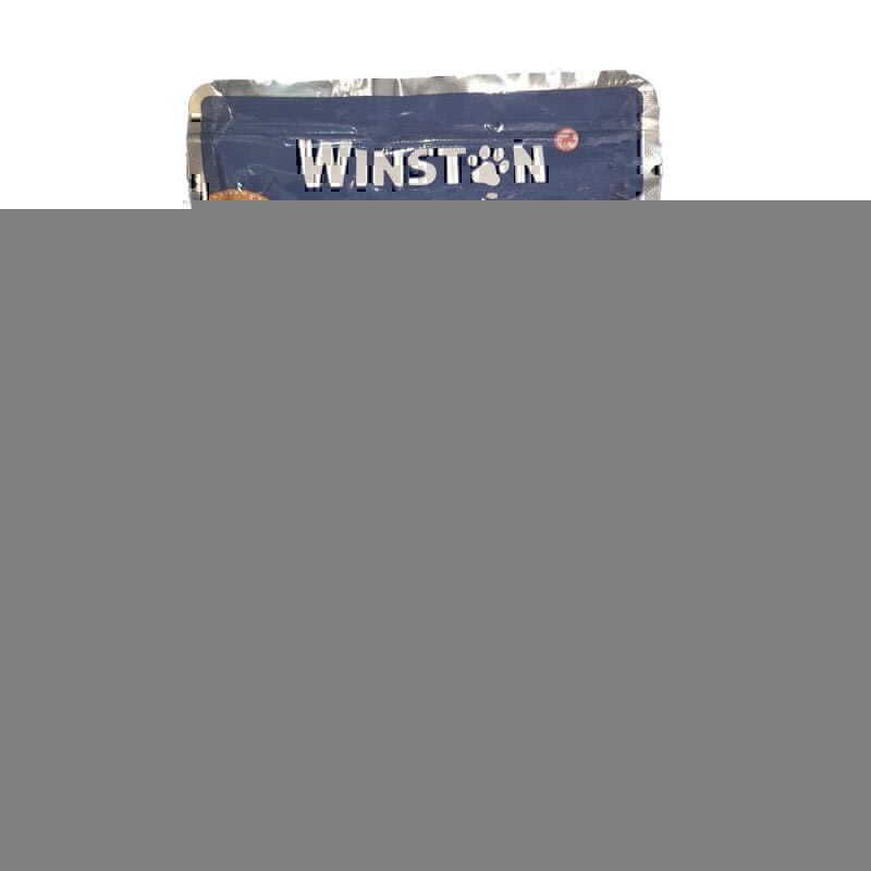 پوچ گربه وینستون مدل مرغ و جگر در ژله وزن 100 گرم