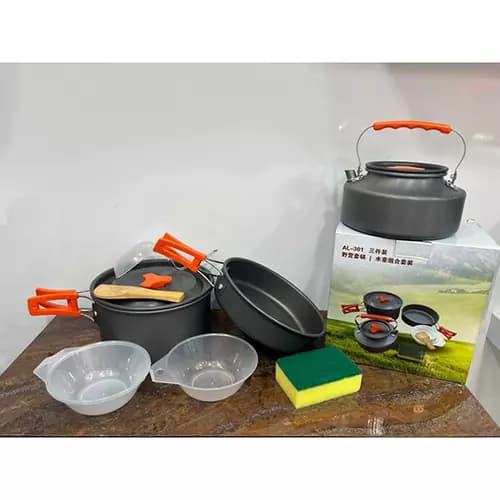 ست ظروف کوهنوردی کمپسور مدل 308-CAMPSOR DS