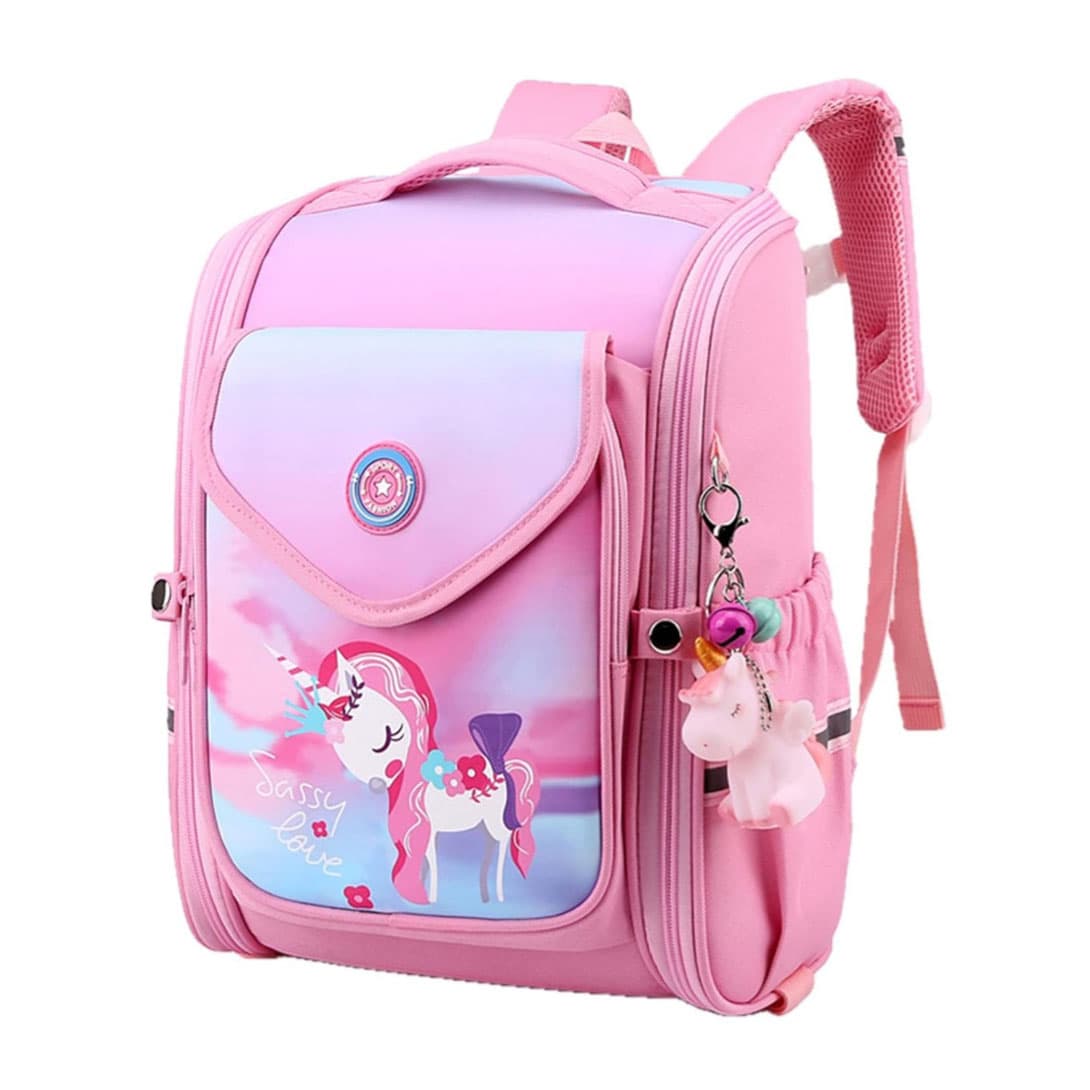 کوله صندوقی دخترانه طرح یونیکورن کد 8776