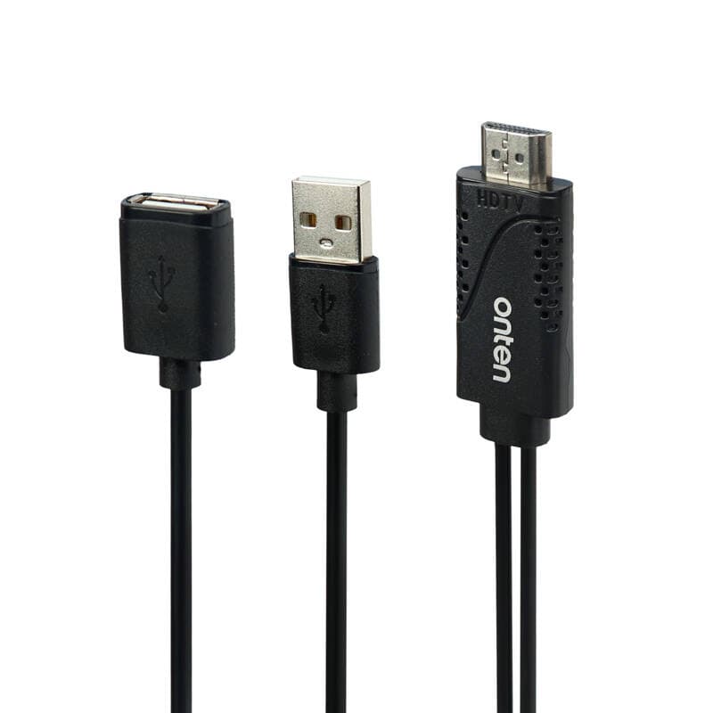 کابل مبدل USB به HDMI اونتن مدل USB(Female) to HDMI cable Palastic shell OTN-7562S