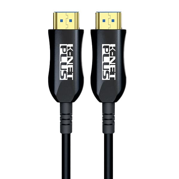 کابل HDMI v2.0 فیبر نوری کی نت پلاس مدل-KP-CHAOC700طول 70متر