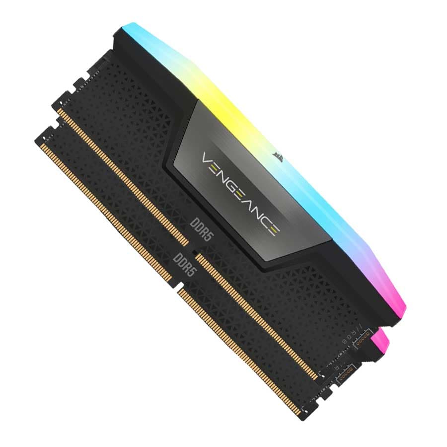 رم کورسیر مدل VENGEANCE RGB 96GB Dual 5600MHz CL40 DDR5