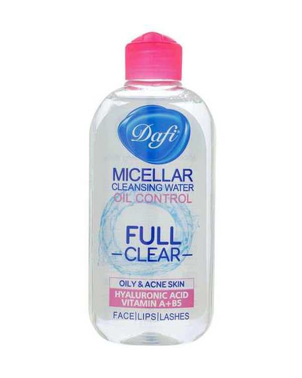 میسلار واتر صورت دافی Dafi مدل Oil Control مناسب پوست های چرب و دارای آکنه 200ml