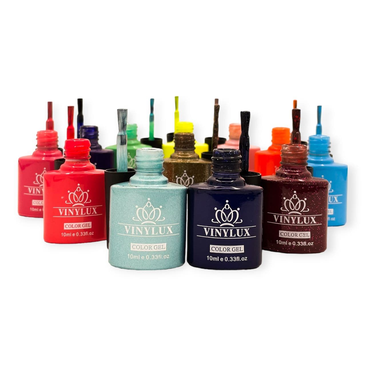 لاک ژل واینی لوکس VINYLUX مدل کالر ژل حجم 10 میل