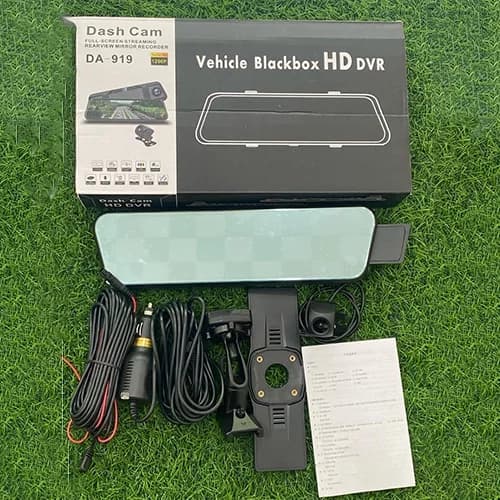 دوربین ثبت وقایع آینه‌ای لمسی دو دوربینه مدل DA-919