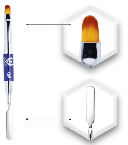 قلم کاشت ژل ناخن حرفه ای قلم پلی ژل سایز 10 کوکو COCO