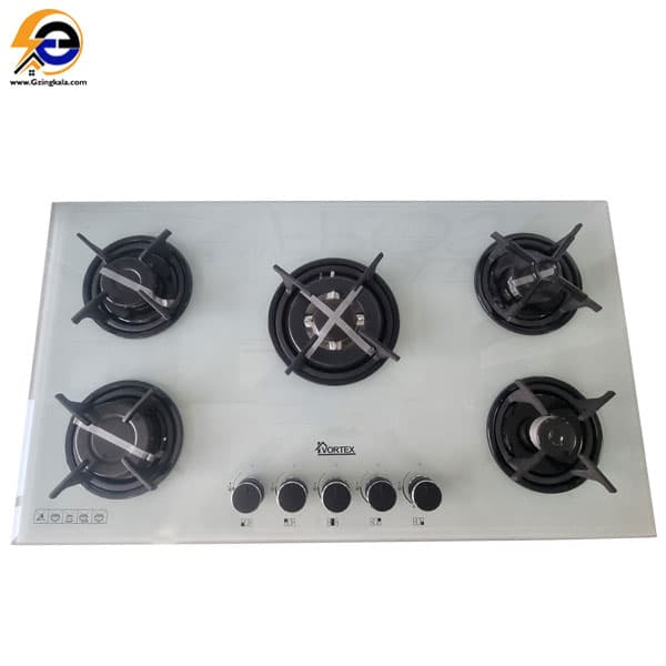 اجاق گاز رومیزی 5 شعله ورتکس مدل gcw1