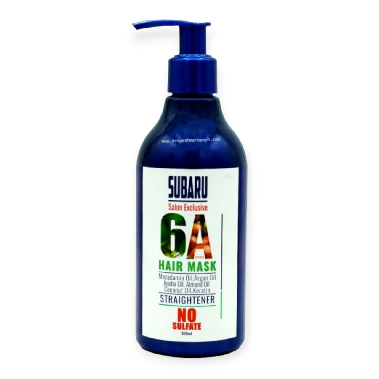 کرم موی بعد حمام سوبارو SUBARU مدل شش آنزیم 6A حجم 300 میلی لیتر