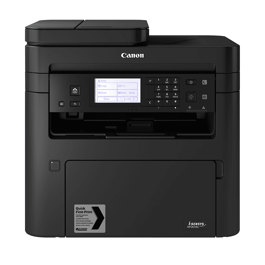 پرینتر سیاه و سفید 4 کاره لیزری کانن i-SENSYS MF267dw