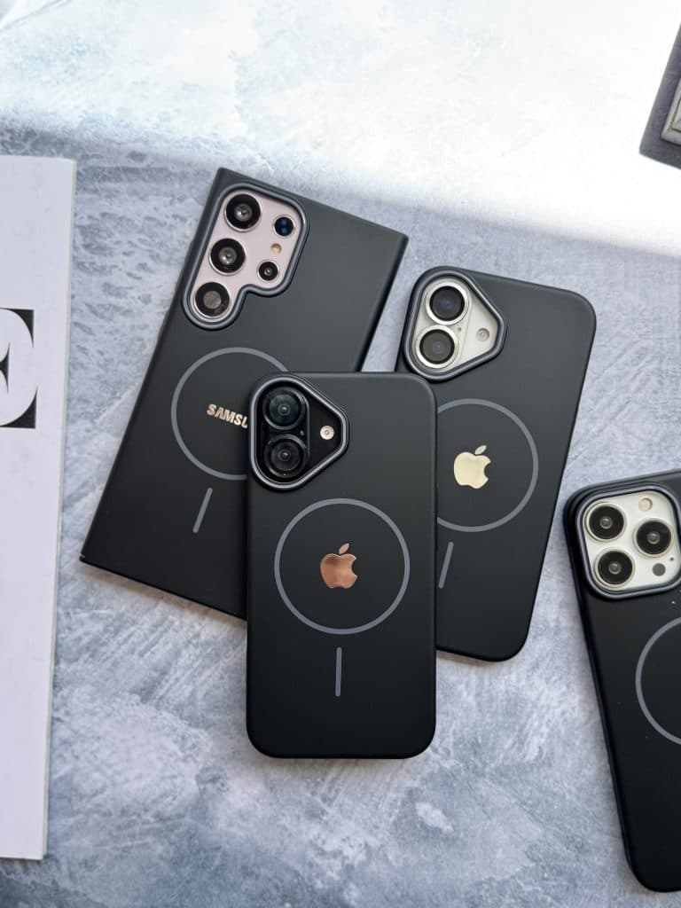 قاب لاین طوسی با لوگو (آیفون)