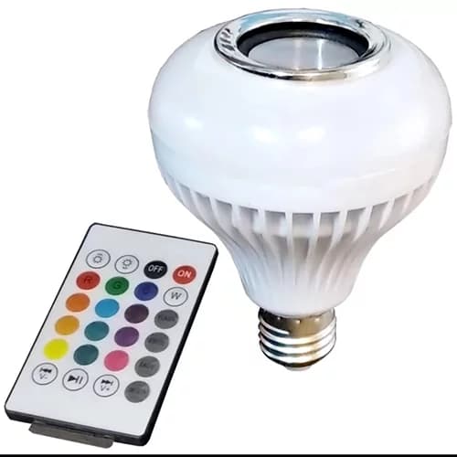 لامپ هوشمند اسپیکر بلوتوثی مدل LED Music Bulb