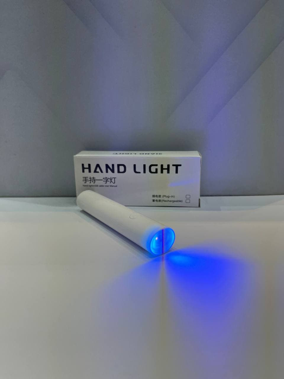 دستگاه یو وی قلمی شارژی یووی مدل Hand light